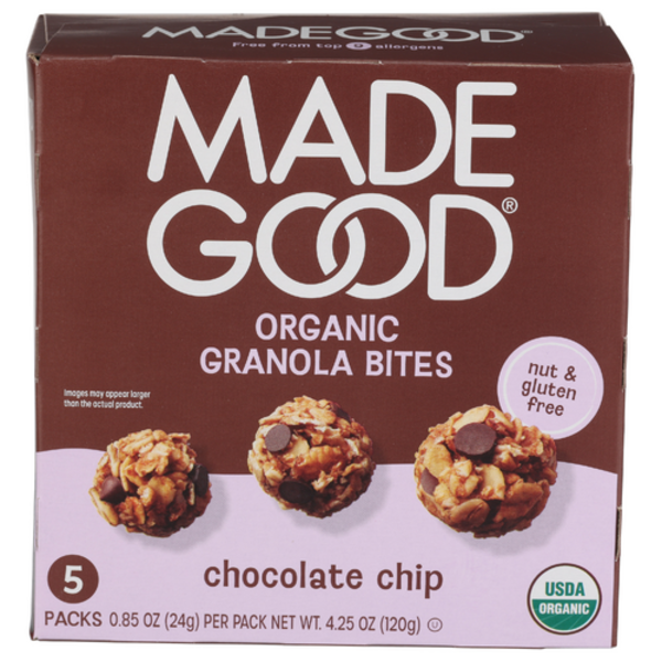 Madegood Organic Chocolate Chip Granola Minis 5 Pack