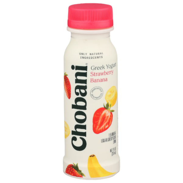 Chobani Strawberry Baa Lowfat Greek Yogurt Drink