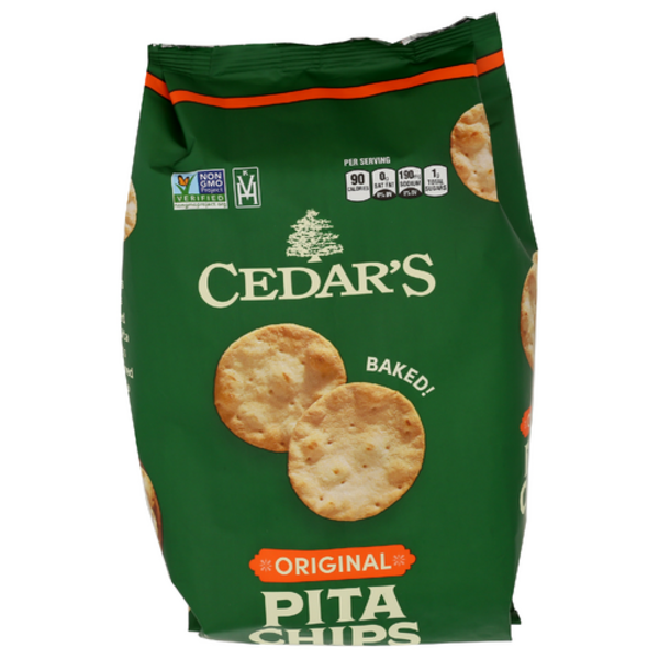 Cedar's Mediterranean Foods Plain Pita Chips
