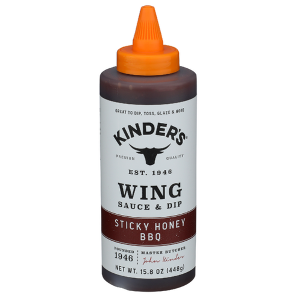 Kinder's Sticky Honey BBQ Wing Sauce