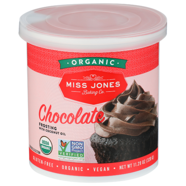 Miss Jones Baking Co Organic Chocolate Frosting