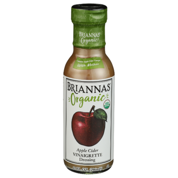 Briannas Organic Apple Cider Vinaigrette Dressing