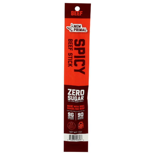 The New Primal Spicy Grass-Fed Beef Stick
