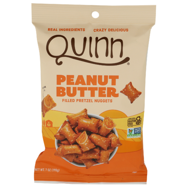 Quinn Snacks Peanut Butter Filled Pretzel Nuggets