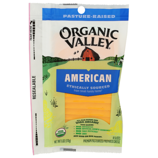 Organic Valley Organic Sliced American Cheese