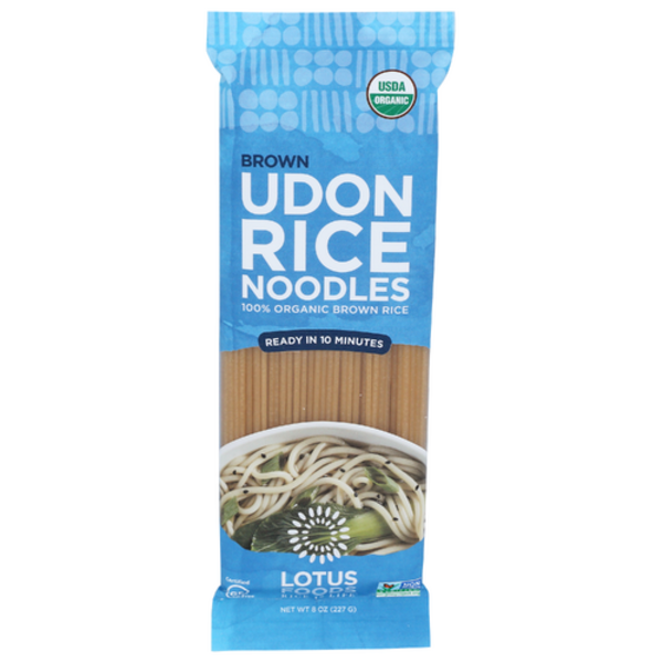 Lotus Foods Organic Brown Udon Rice Noodles