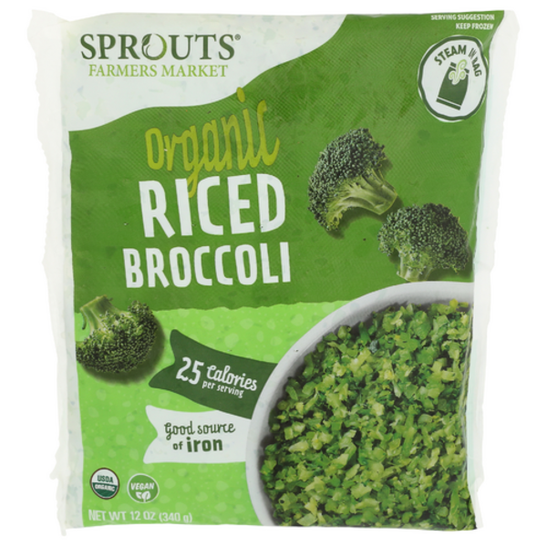 Sprouts Organic Riced Broccoli