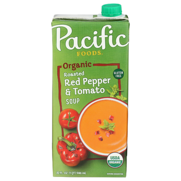 Pacific Foods Organic Creamy Red Pepper & Tomato Soup