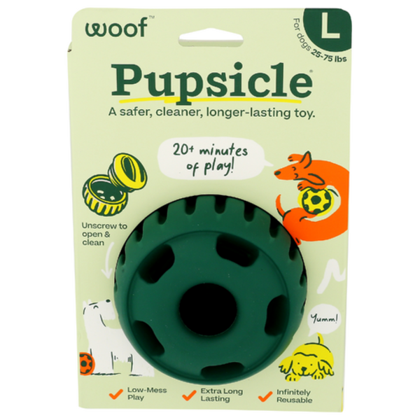 Woof Pet Inc Large Pupsicle Refillable Toy