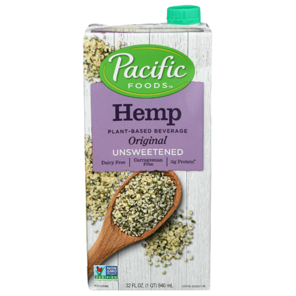Pacific Foods Original Unsweetened Hemp Milk
