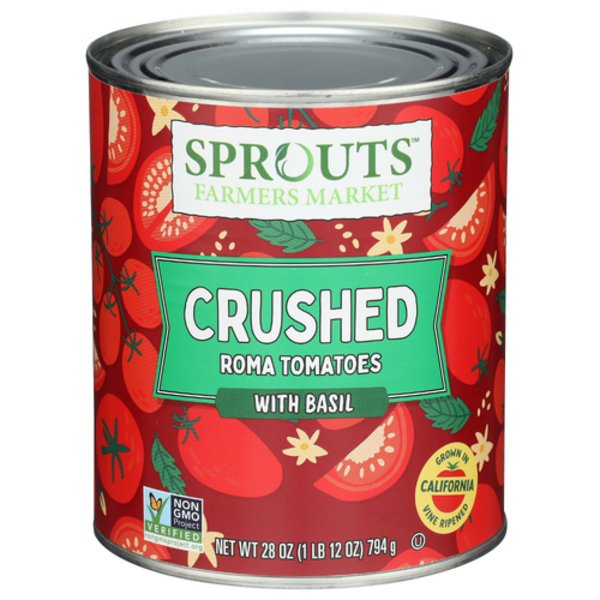 Sprouts Crushed Basil Tomatoes