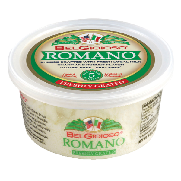 Belgioioso Grated Romano Cheese Cups