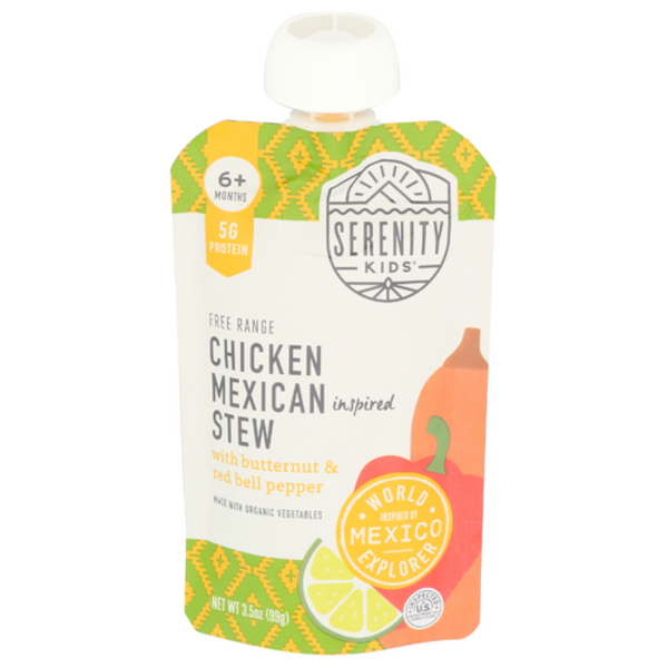 Serenity Kids Chicken Mexican Stew with Organic Vegetables