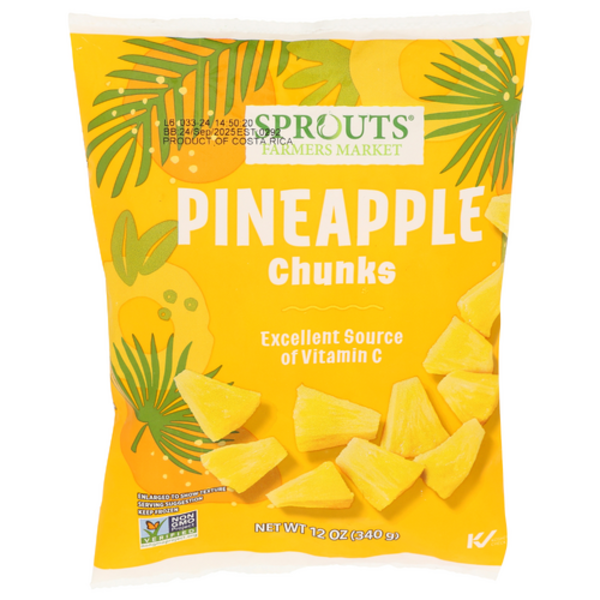 Sprouts Frozen Chunked Pineapple