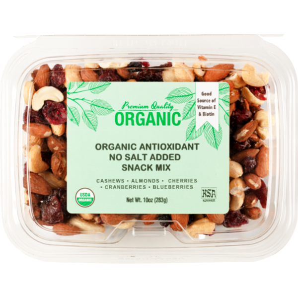 Organic Anti-Oxidant No Salt Added Snack Mix