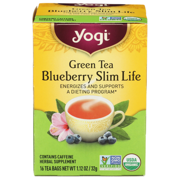 Yogi Tea Green Tea Blueberry Slim Life
