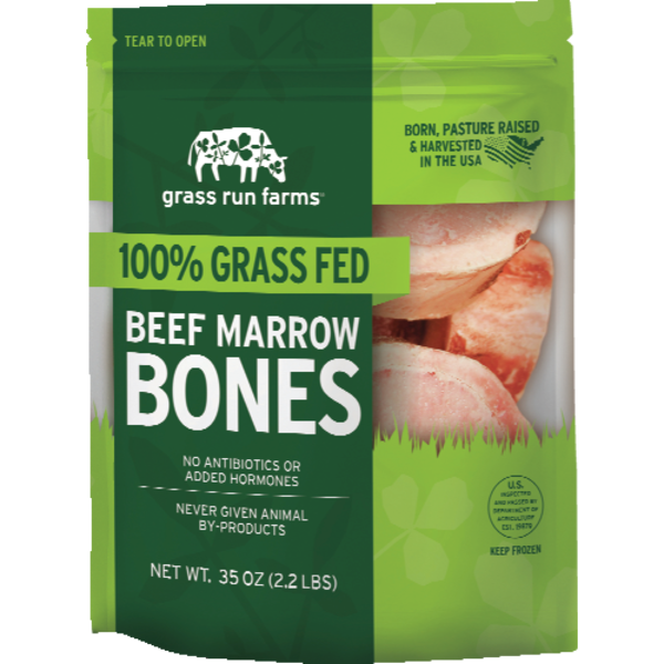 Grass Run Farms Grass-Fed Frozen Beef Marrow Bones