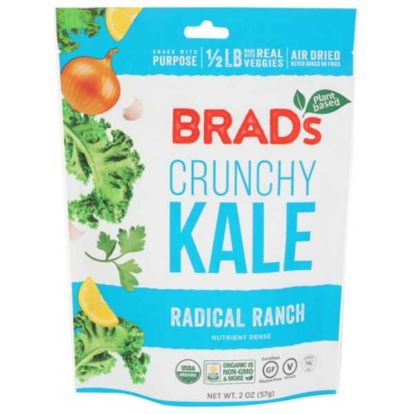 Brads Plant Based Organic Radical Ranch Crunchy Kale