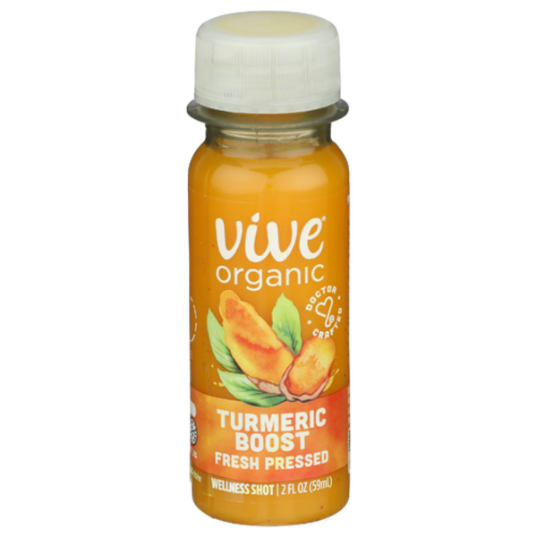 Vive Organic Turmeric Fresh Pressed Pure Boost Wellness Shot