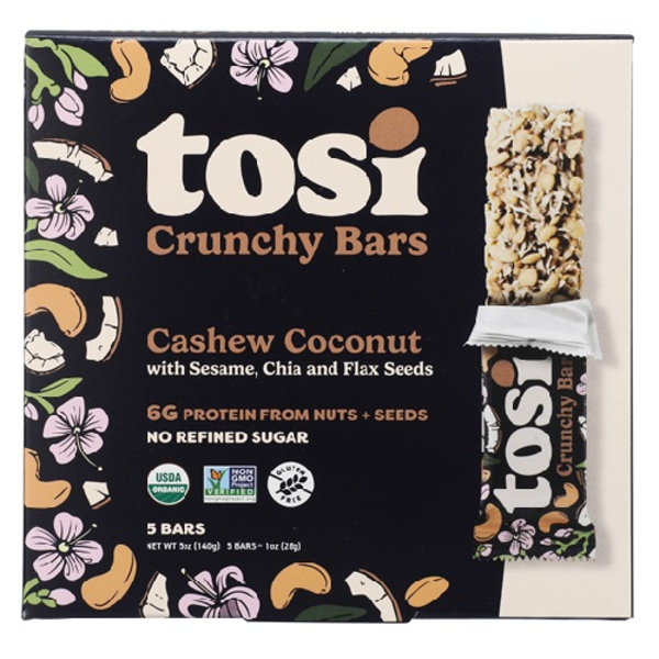 Tosi Organic Cashew Coconut Super Bites 5 Pack