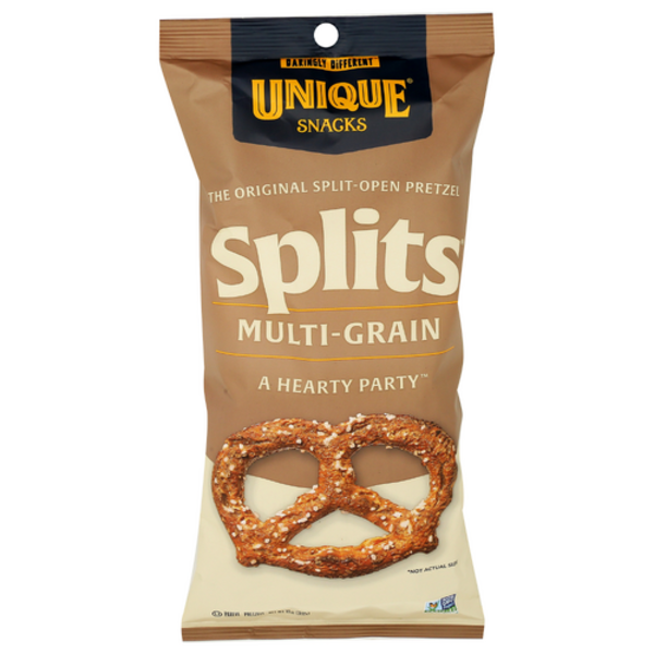 Unique Multi-Grain Splits Pretzel