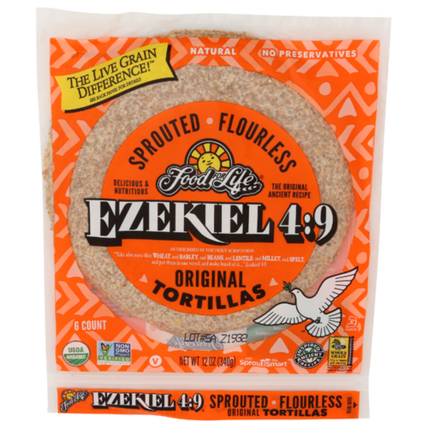 Food For Life Ezekiel 4:9 Tortillas