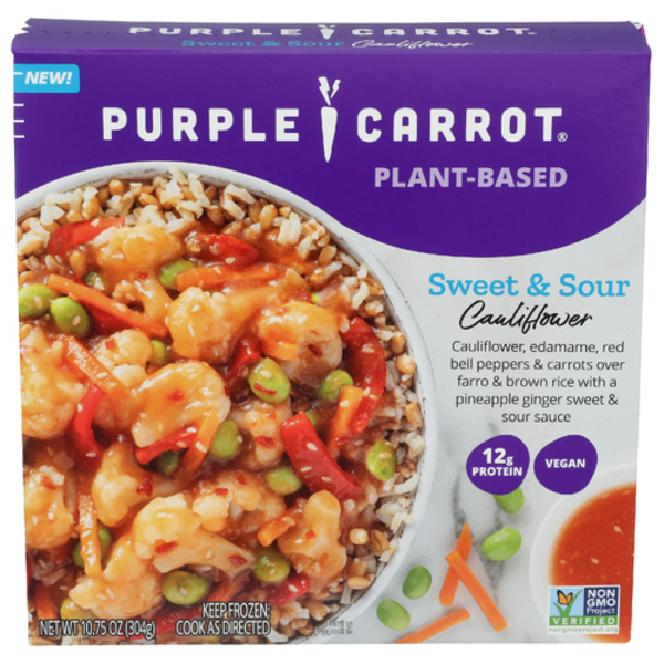 Purple Carrot Plant-Based Sweet & Sour Cauliflower Bowl