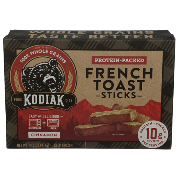 Kodiak Cakes Cinnamon Protein-Packed French Toast Sticks