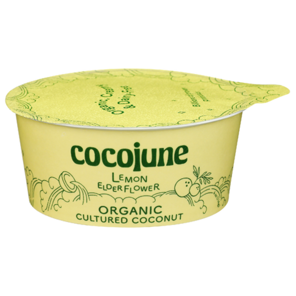 Cocojune Organic Lemon Elderflower Cultured Coconut Yogurt