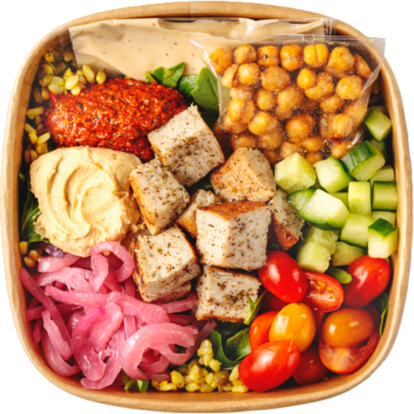 Sprouts Mediterranean NAE Chicken Bowl