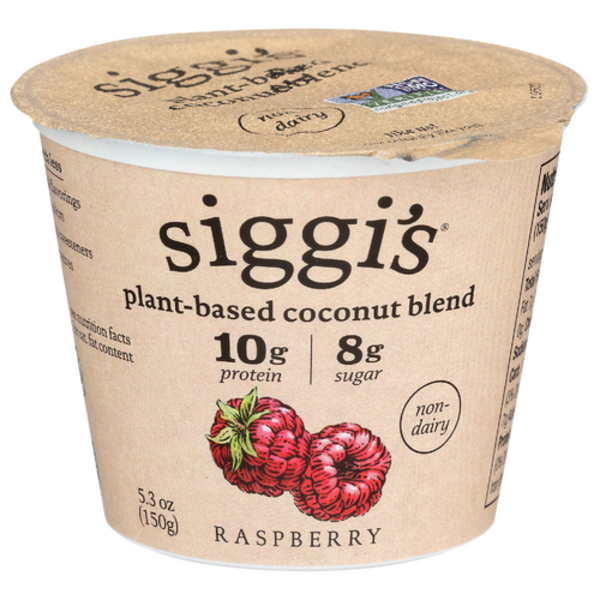Siggi's Raspberry Plant-Based Coconut Blend Yogurt