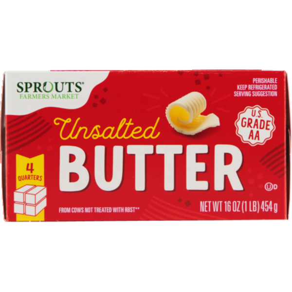Sprouts Unsalted Butter 4 Sticks