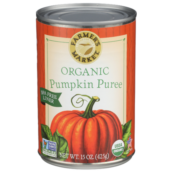 Farmer's Market Organic Pumpkin Puree