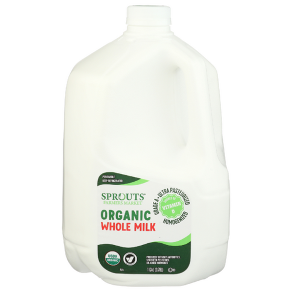 Sprouts Organic Whole Milk