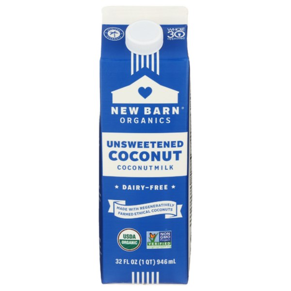 New Barn Organic Unsweetened Coconutmilk