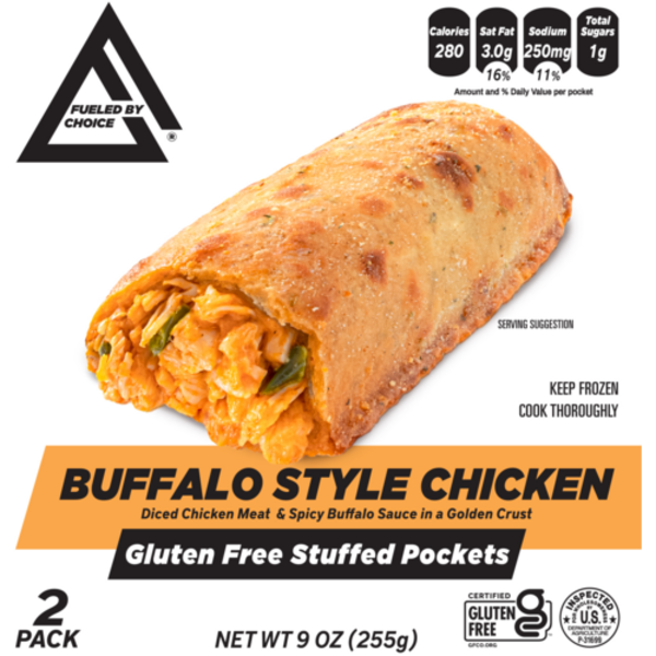 Fueled By Choice Buffalo Style Chicken Stuffed Sandwiches 2 Pack