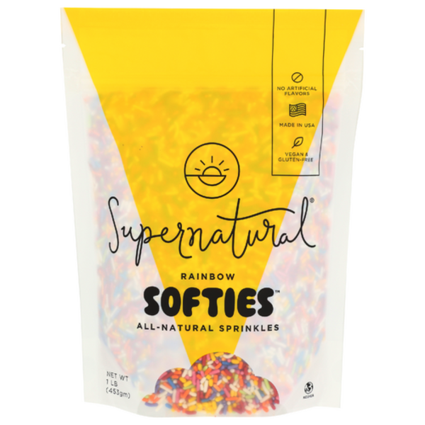 Supernatural Rainbow Softies All-Natural Sprinkles