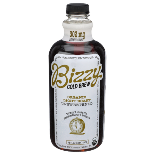 Bizzy Coffee Organic Light Roast Unsweetened Cold Brew