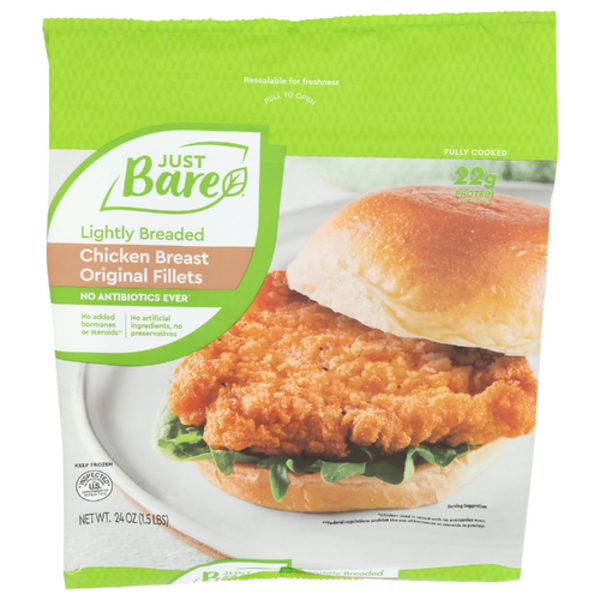 Just Bare Original Lightly Breaded Chicken Breast Fillets