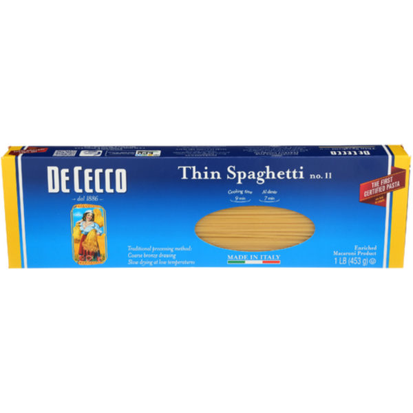 Dececco Thin Spaghetti Pasta
