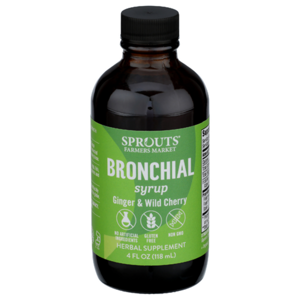 Sprouts Ginger & Wild Cherry Bronchial Syrup