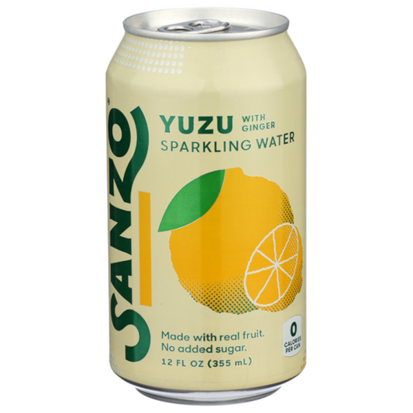 Sanzo Yuzu With Ginger Sparkling Water