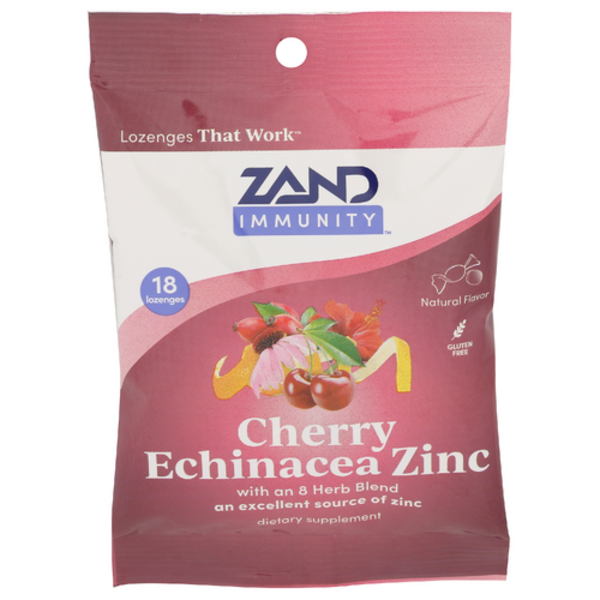 Zand Cherry Echinacea Zinc Immunity Lozenges