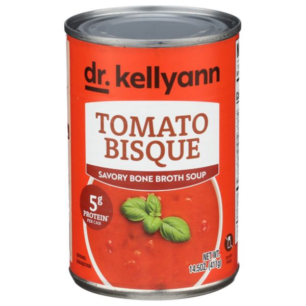 Dr. Kellyann Tomato Bisque Bone Broth Soup