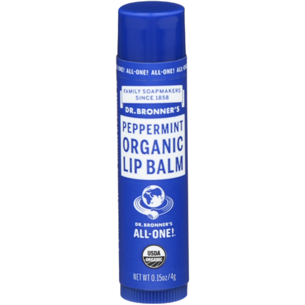 Dr. Bronner's Peppermint Organic Lip Balm