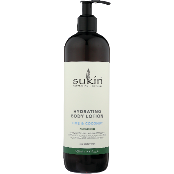 Sukin Hydrating Body Lotion Lime & Coconut