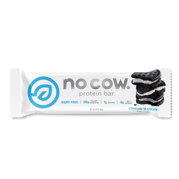 No Cow Cookies & Cream Protein Bar