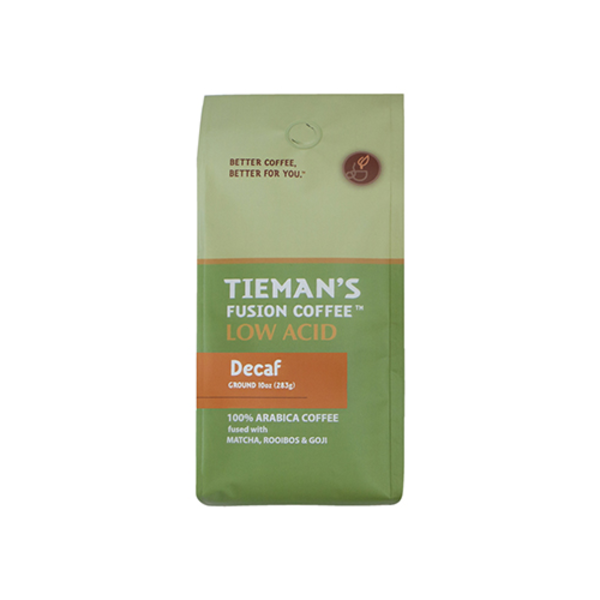 Tieman's GROUND DECAF FUSION COFFEE
