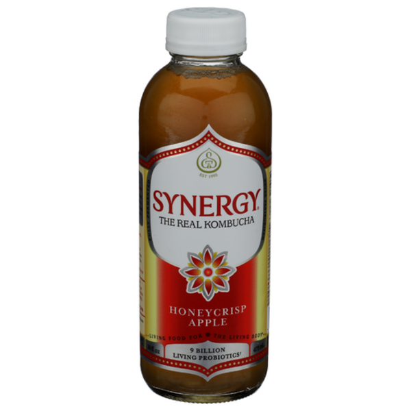 Gt's Living Foods Synergy Honey Crisp Apple Kombucha