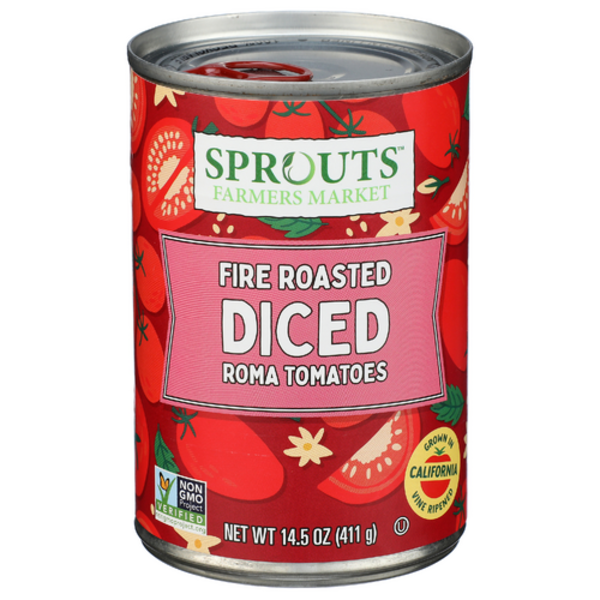 Sprouts Fire Roasted Diced Tomatoes